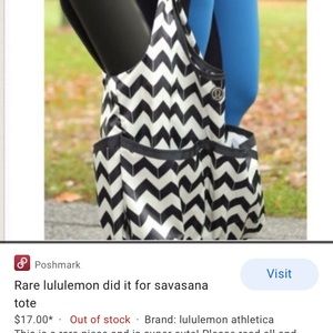 Lululemon tote